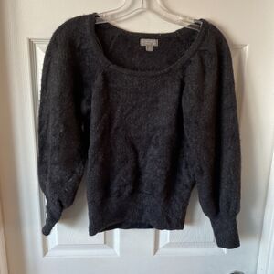 Cupcake Sweater Women’s Size XS Black Scoop Neck Pullover Lightweight